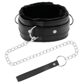 DARKNESS - COMFORTABLE POSTURE COLLAR WITH LEATHER CHAIN